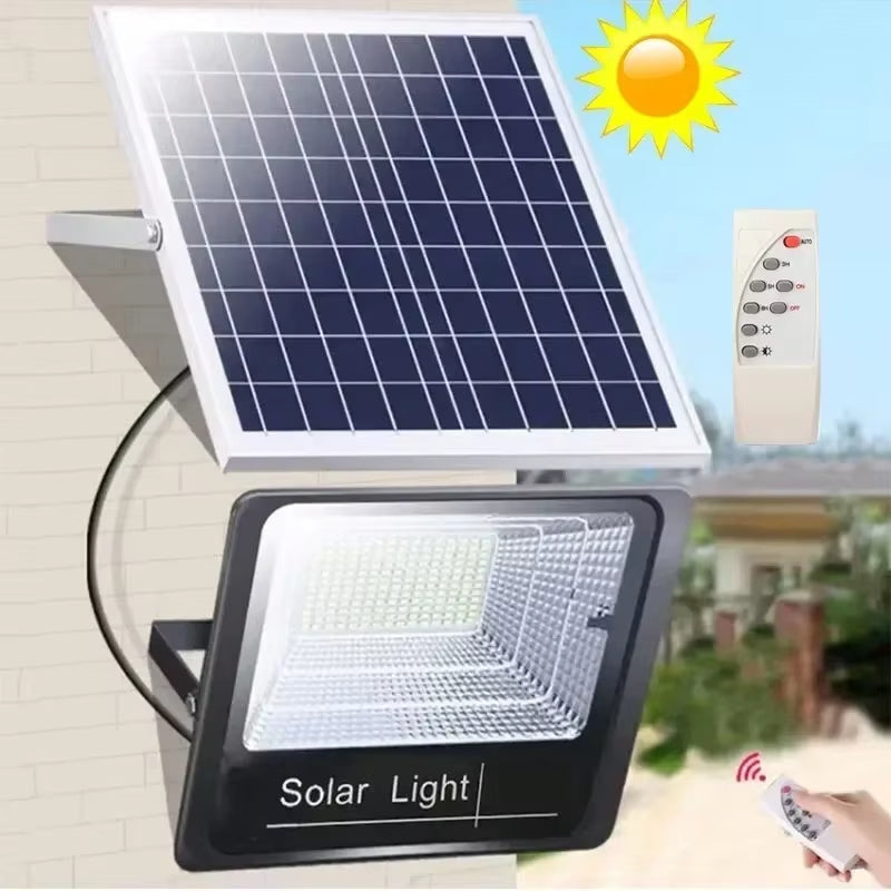 Brighten Outdoors – 30W Solar Floodlight