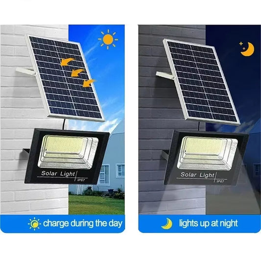 Brighten Outdoors – 30W Solar Floodlight