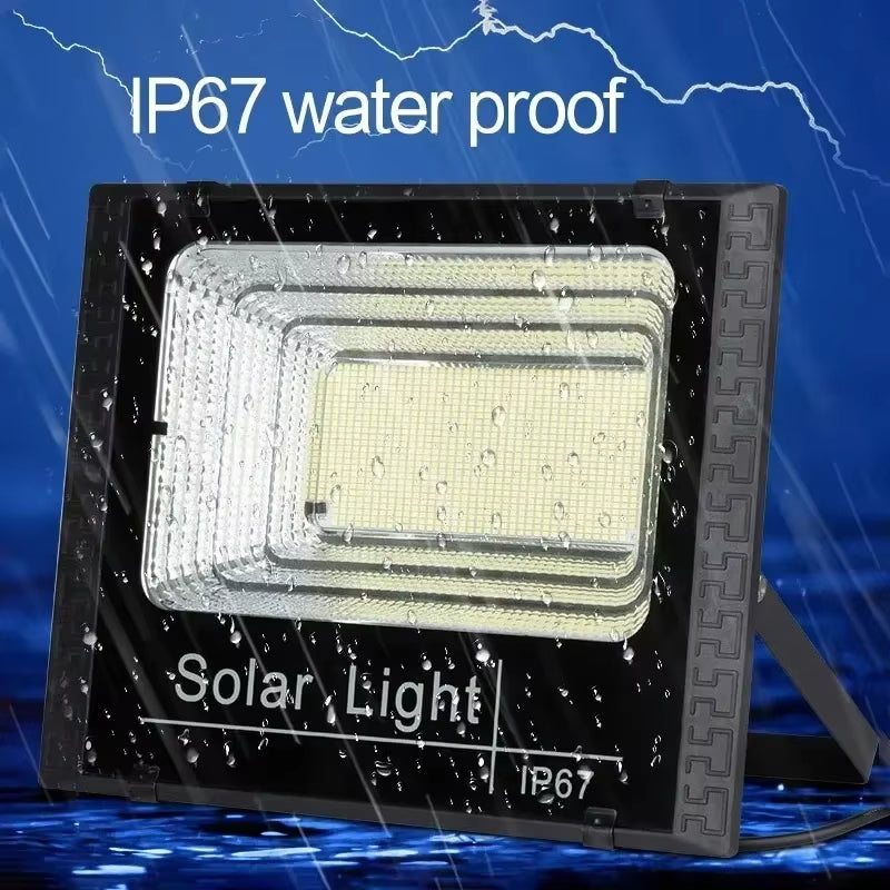 Brighten Outdoors – 30W Solar Floodlight