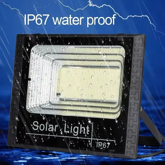 Brighten Outdoors – 30W Solar Floodlight