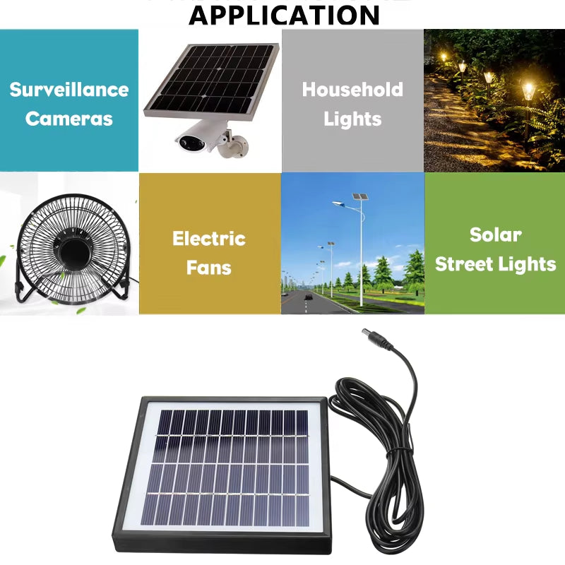 Charge Anywhere – 5W 12V Solar Panel