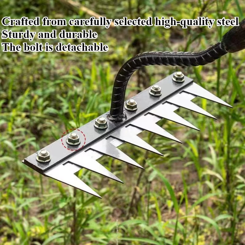 Choose Your Size – Carbon Steel Garden Hand Rake