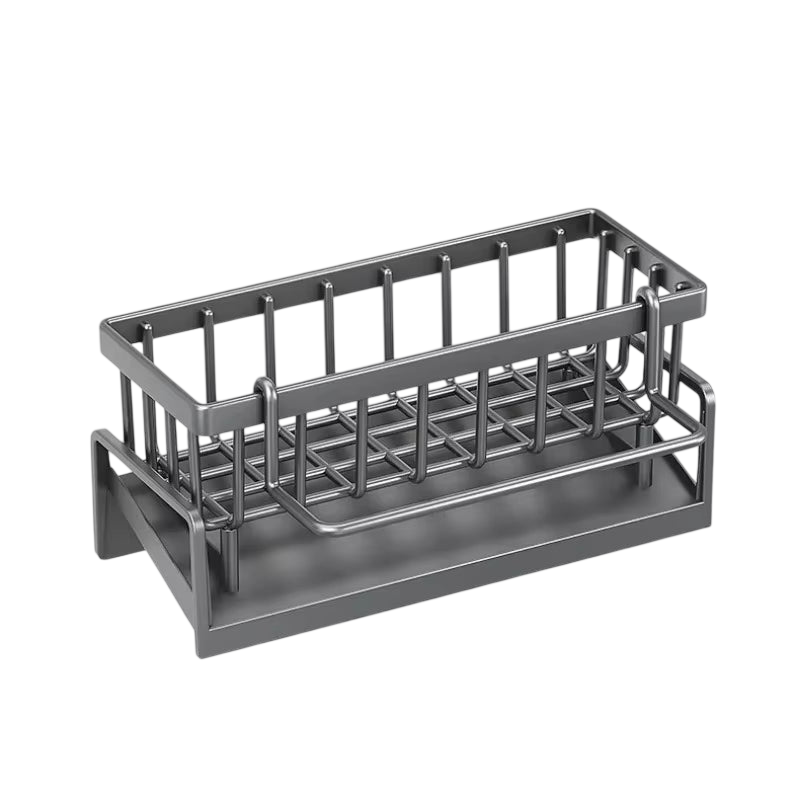 Compact Tap-Mounted Spice Shelf-Sink