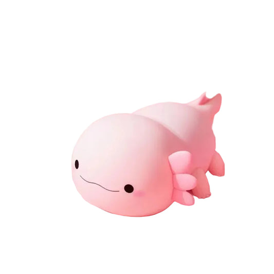 Cute Axolotl Night Light Silicone Touch Lamp for Kids