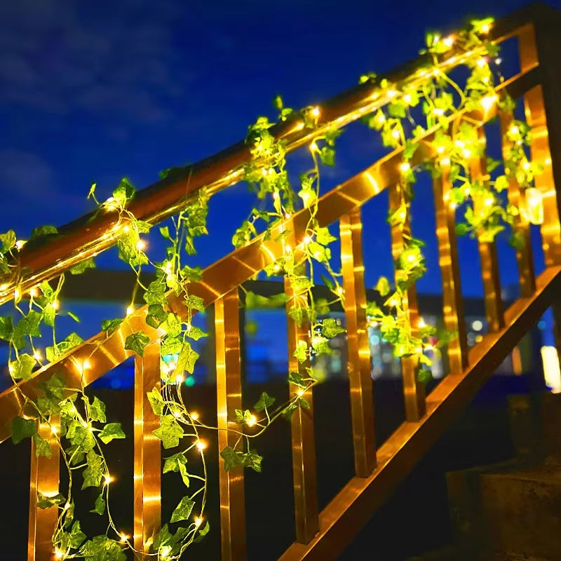 Decorate Instantly – Solar Ivy Fairy String Lights