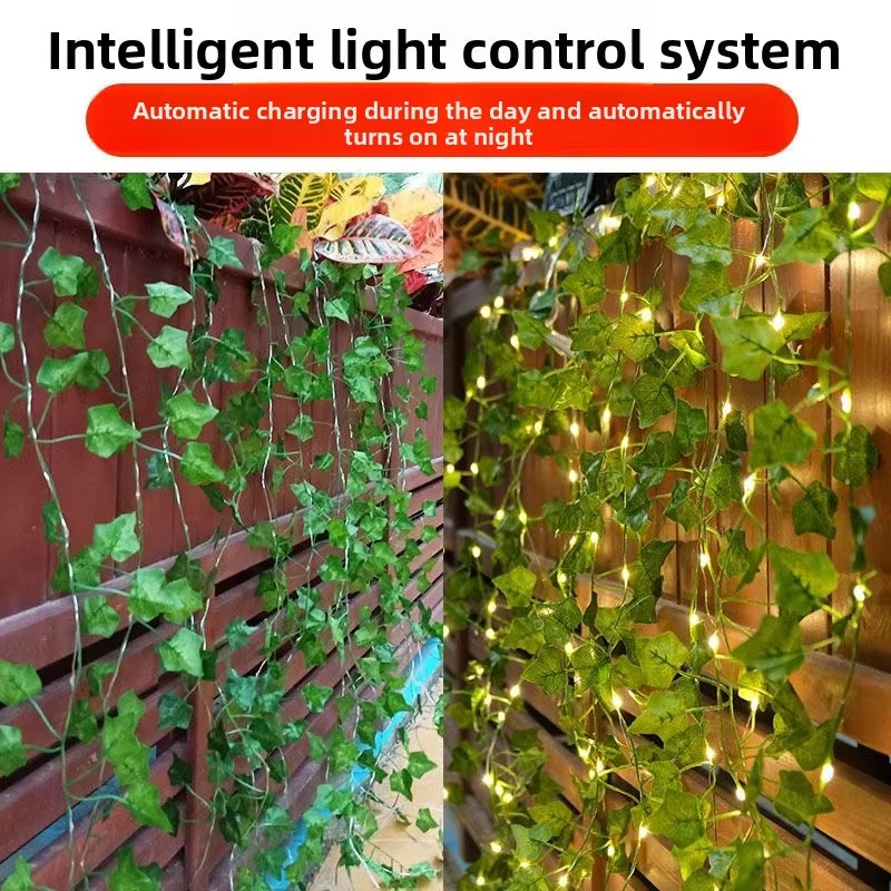 Decorate Instantly – Solar Ivy Fairy String Lights