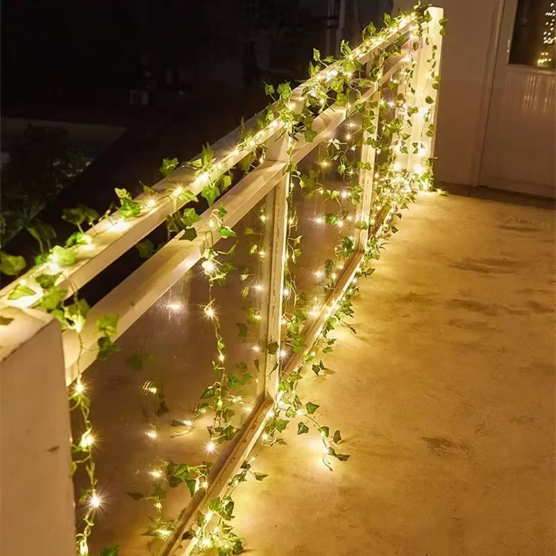 Decorate Instantly – Solar Ivy Fairy String Lights