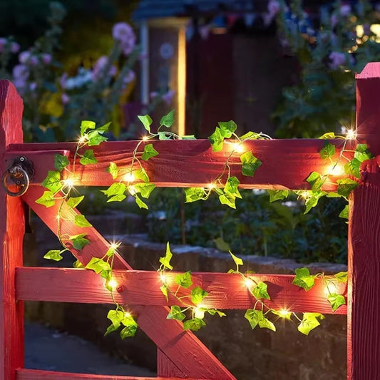 Decorate Instantly – Solar Ivy Fairy String Lights