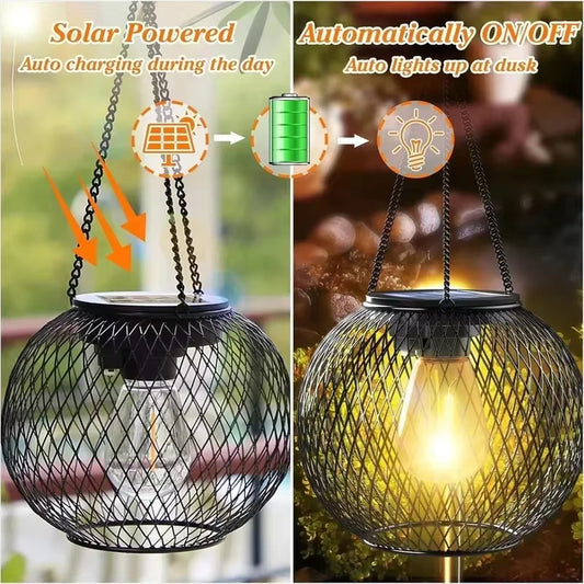 Decorate Your Garden – Solar Hanging Lantern