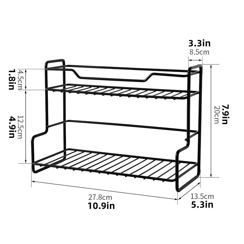 Drilling Multifunctional Organizer Shelf