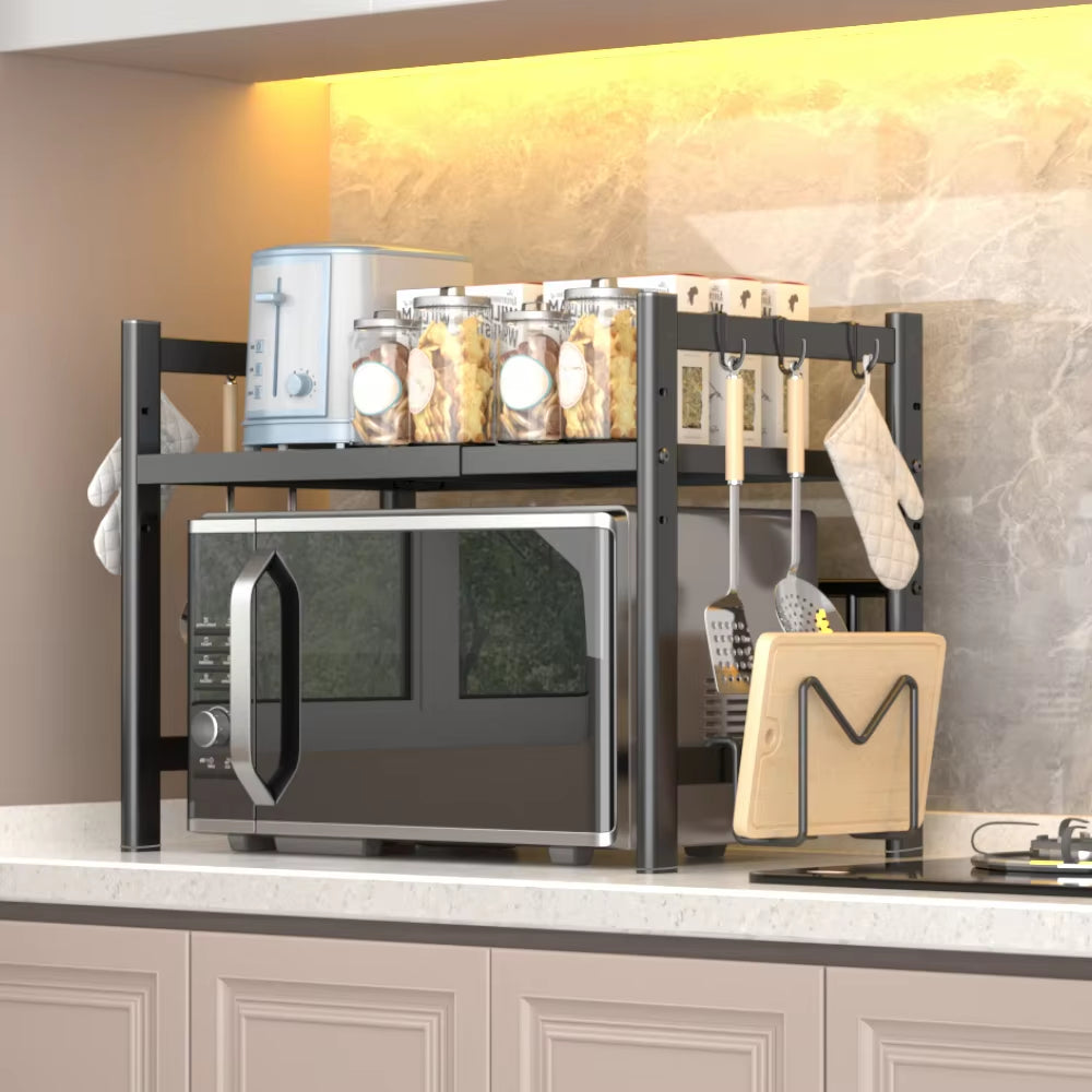 Expandable Microwave Shelf