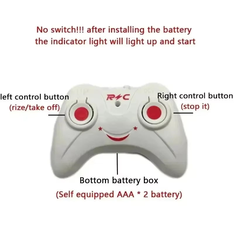 Fly & Have Fun – Rechargeable Mini RC Drone