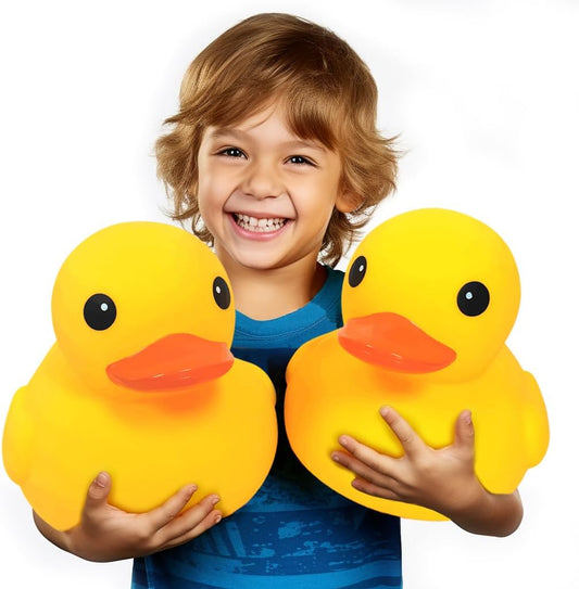 Giant Rubber Duck 10.2 Inch Large Squeaky Bath Toy