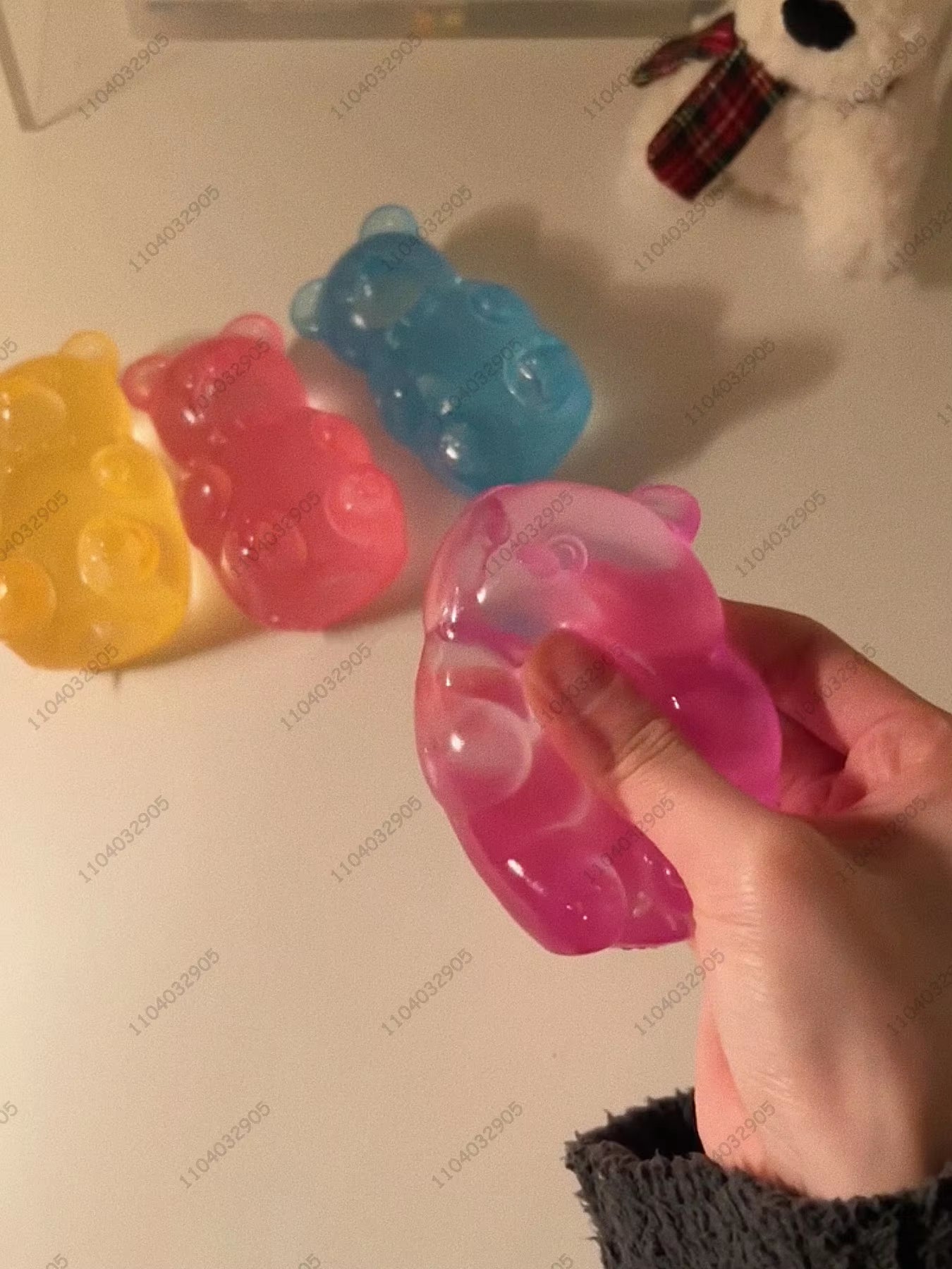 Gummy Bear Fidget Squeeze Toy Set
