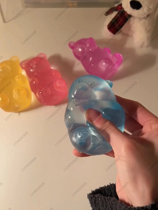 Gummy Bear Fidget Squeeze Toy Set