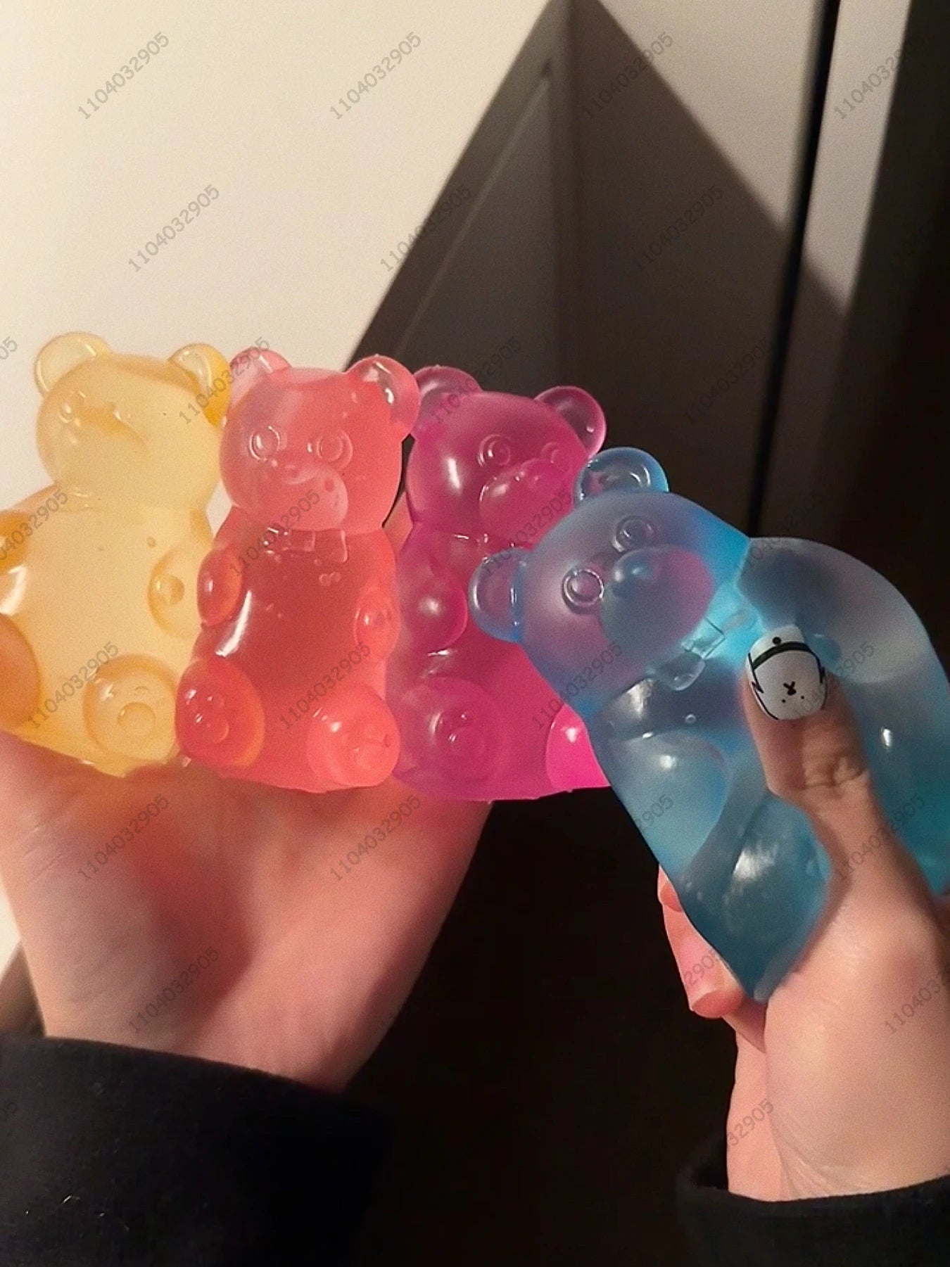 Gummy Bear Fidget Squeeze Toy Set