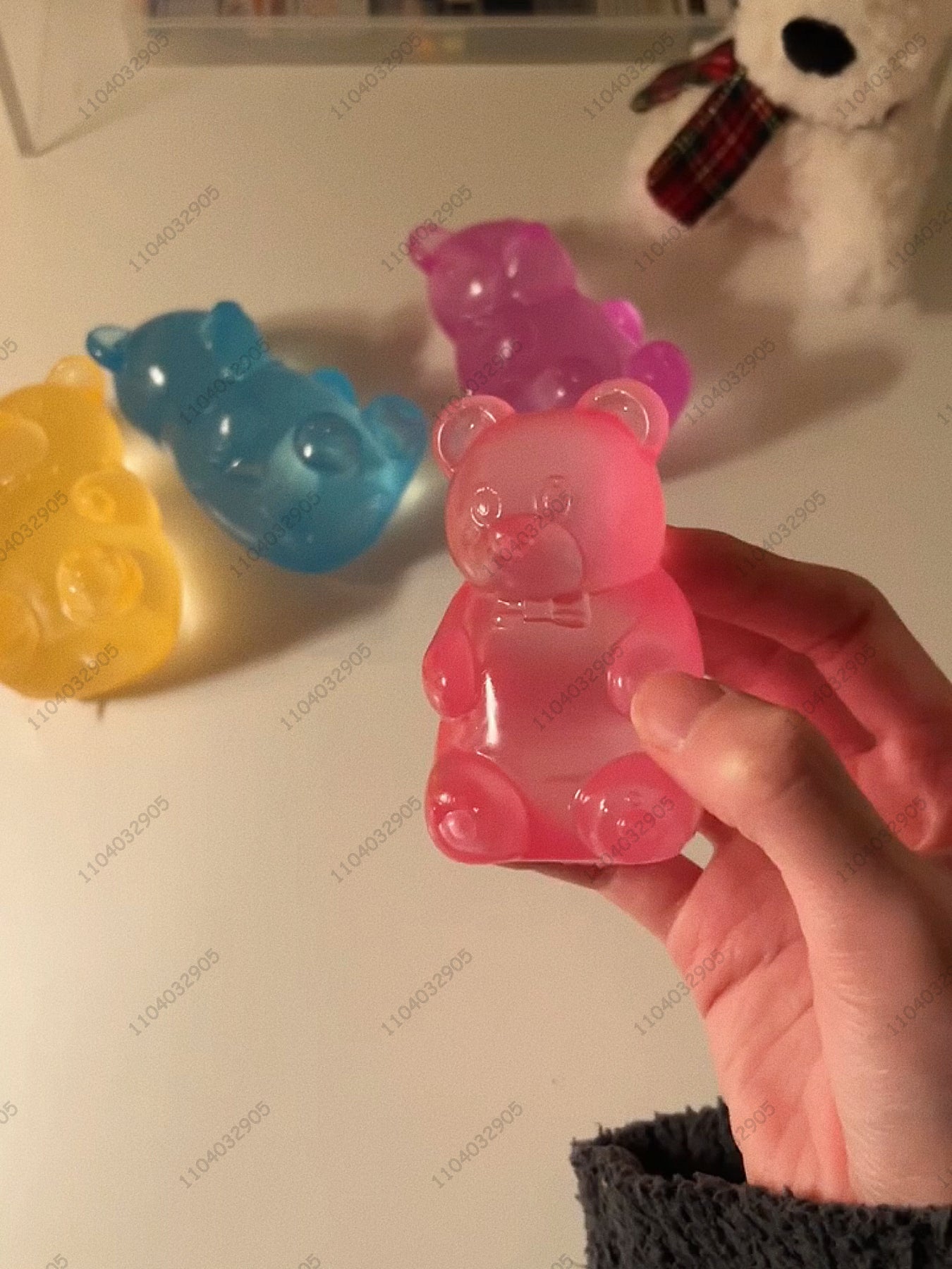 Gummy Bear Fidget Squeeze Toy Set