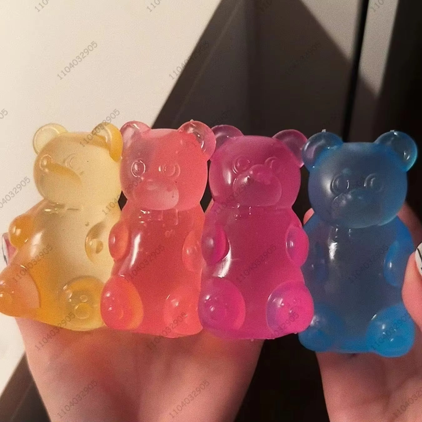 Gummy Bear Fidget Squeeze Toy Set