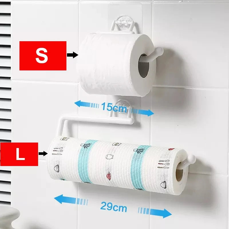 Save Space Fast Bathroom Cabinet Hanging Tissue Holder