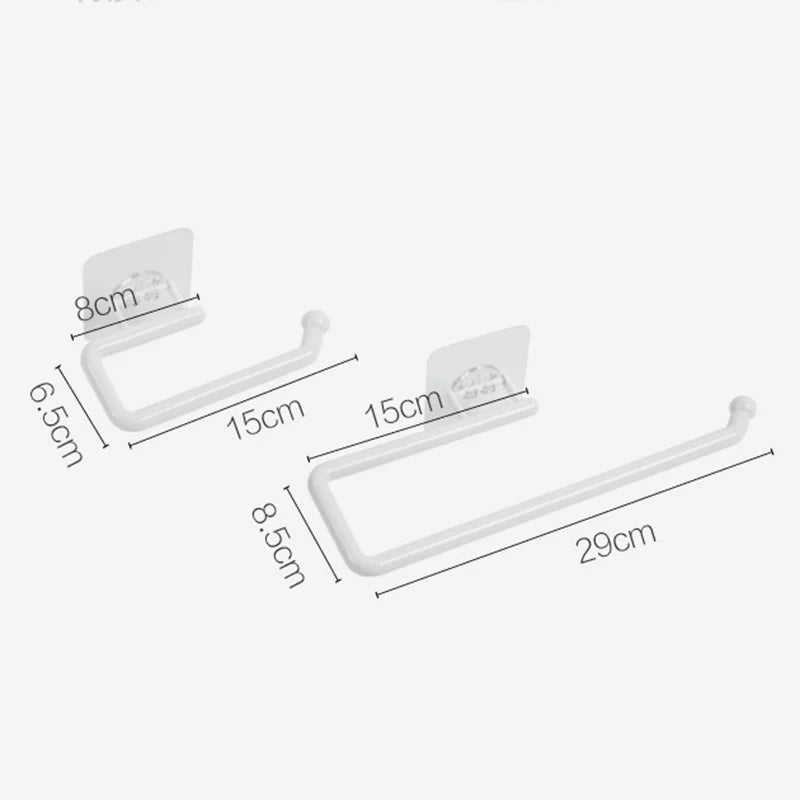 Save Space Fast Bathroom Cabinet Hanging Tissue Holder