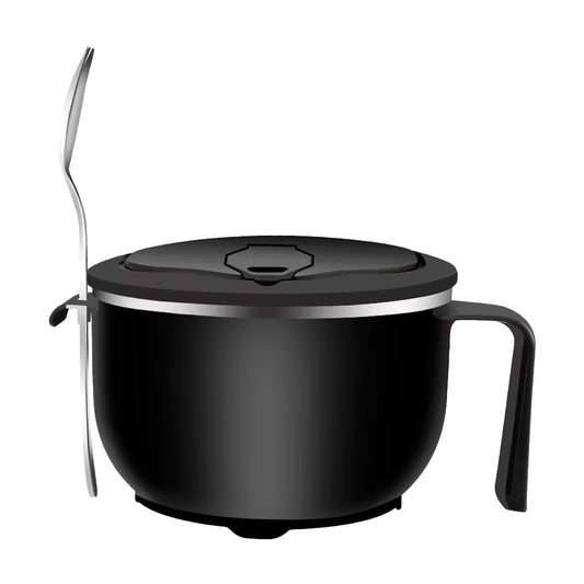 Heat-Resistant Stainless Steel Food Bowl