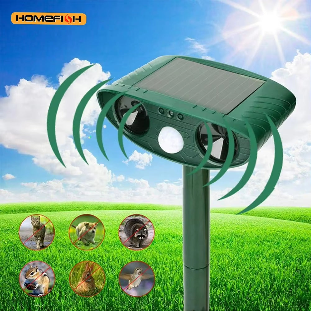 Solar Ultrasonic Repeller
