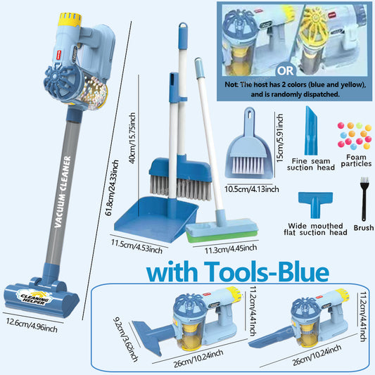 Kids Electric Vacuum Cleaning Toy Set