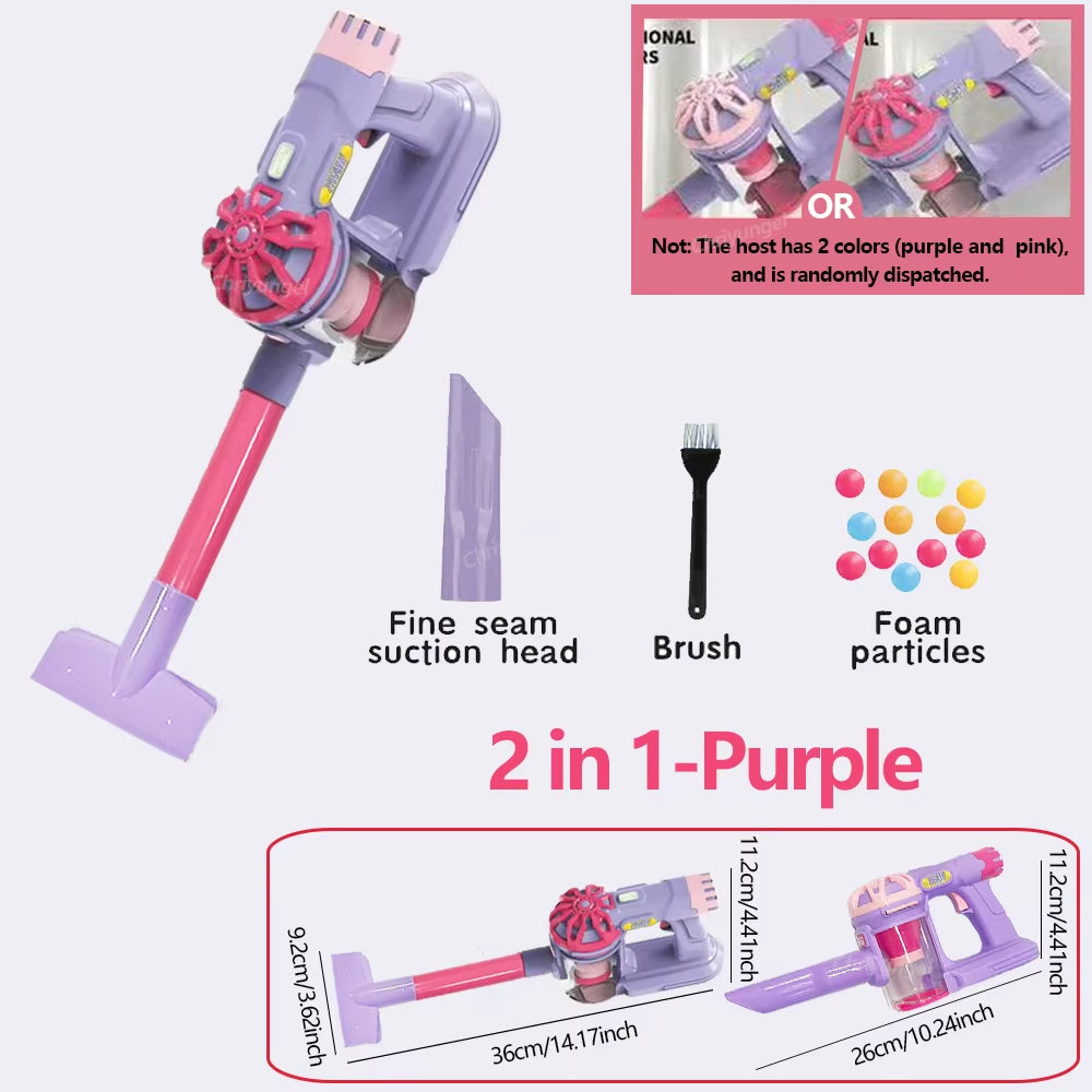 Kids Electric Vacuum Cleaning Toy Set