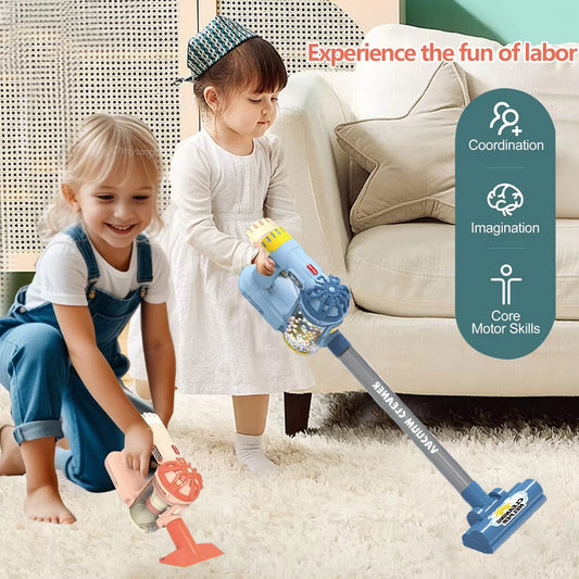 Kids Electric Vacuum Cleaning Toy Set
