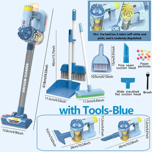 Kids Electric Vacuum Cleaning Toy Set