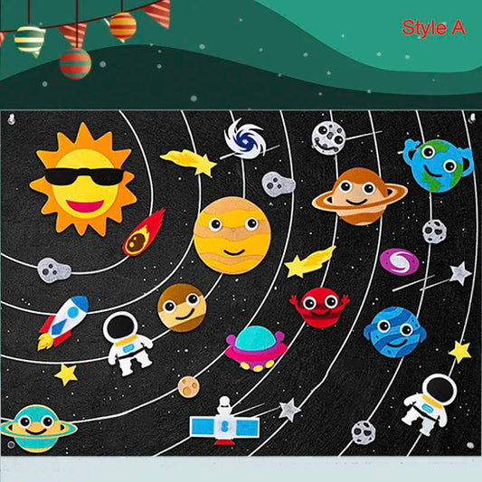 Kids Felt Story Board Learning Set