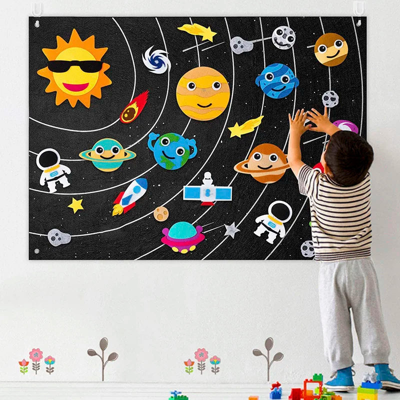 Kids Felt Story Board Learning Set