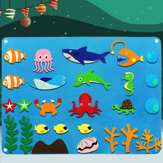 Kids Felt Story Board Learning Set