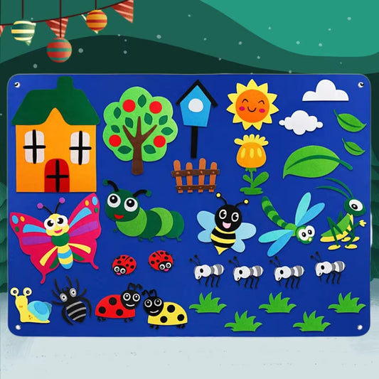 Kids Felt Story Board Learning Set