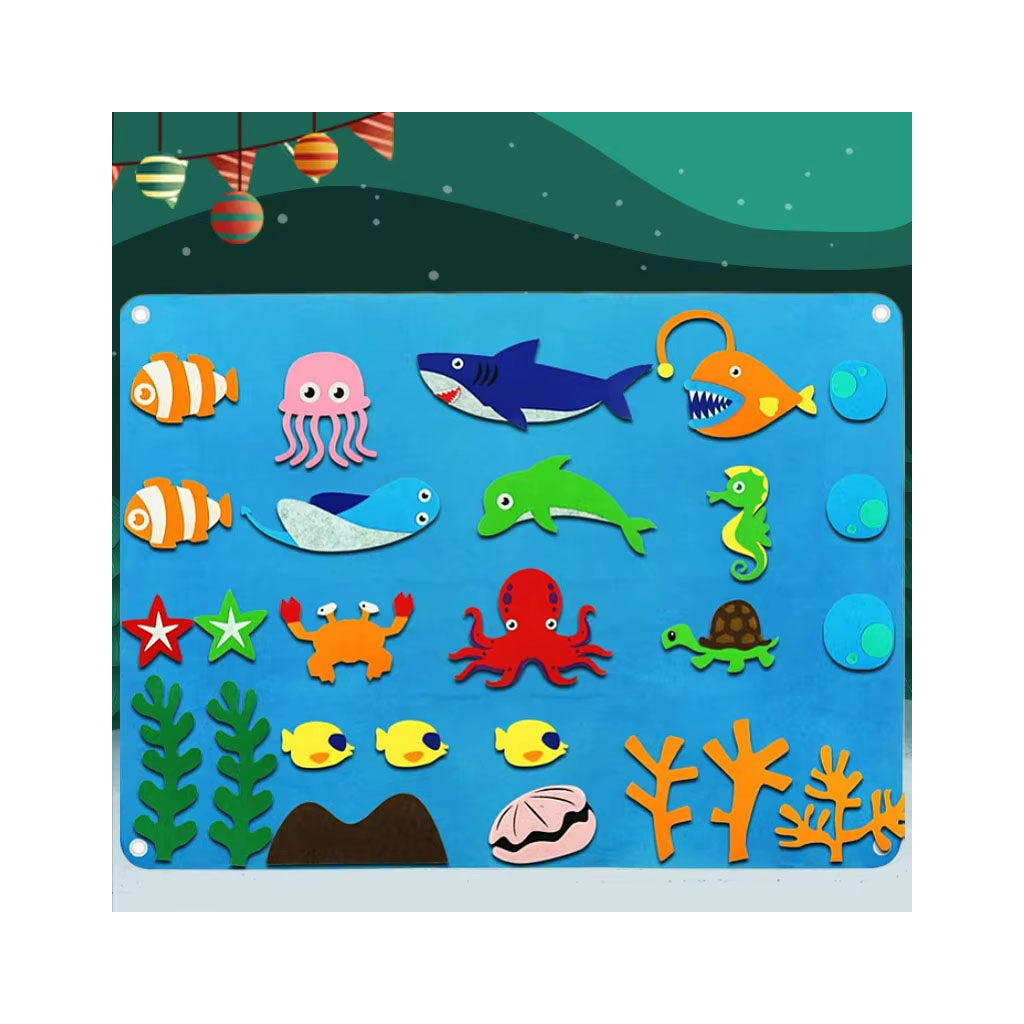 Kids Felt Story Board Learning Set