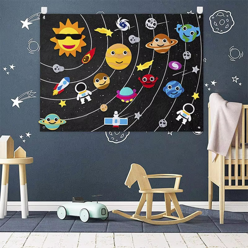 Kids Felt Story Board Learning Set