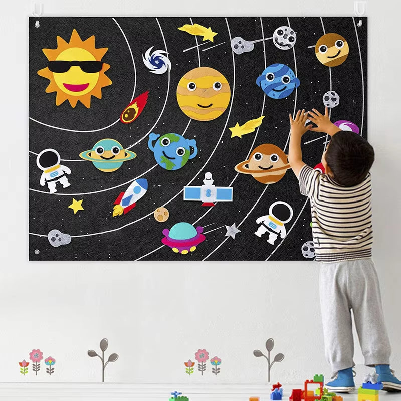Kids Felt Story Board Learning Set
