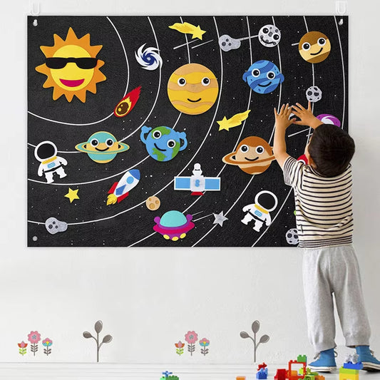 Kids Felt Story Board Learning Set