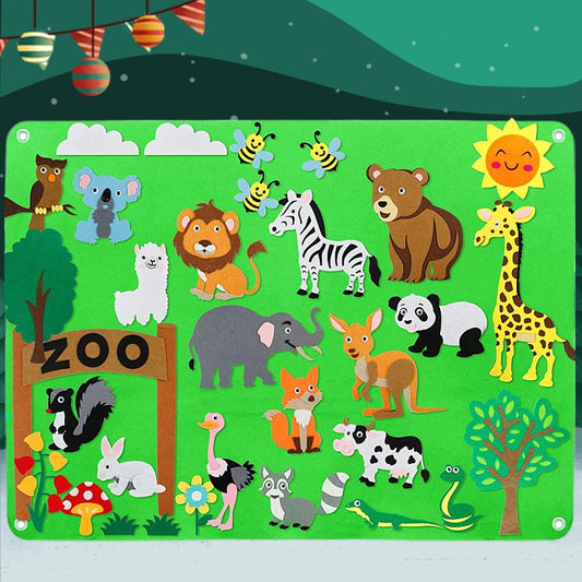 Kids Felt Story Board Learning Set