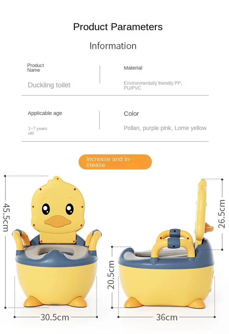 Kids Potty Training Seat Ergonomic Children Toilet Chair