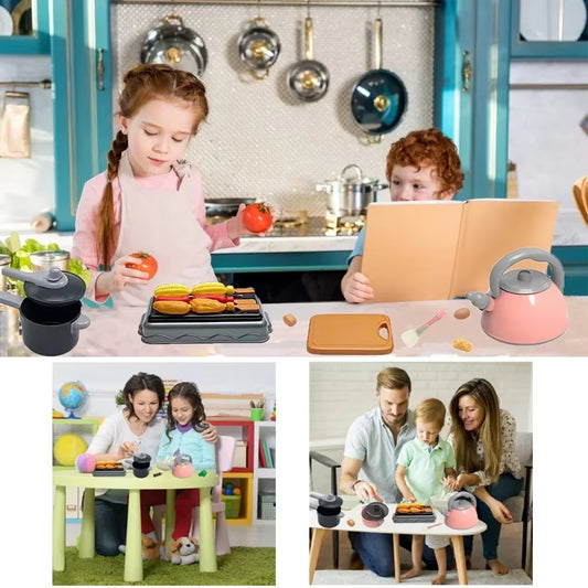 Kids Pretend Play Kitchen Toys Set