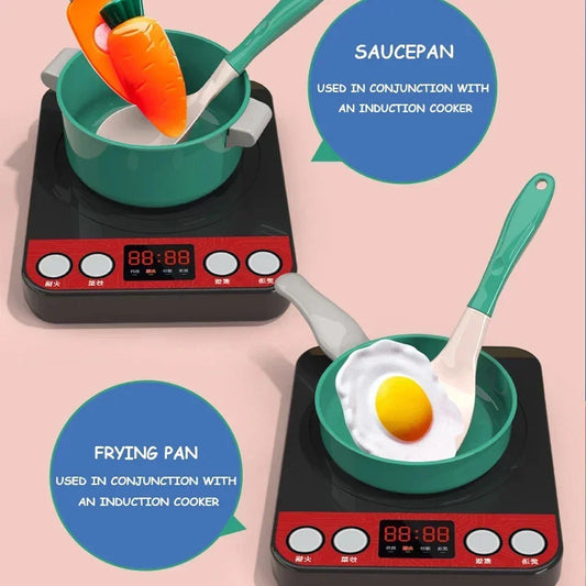Kids Pretend Play Kitchen Toys Set