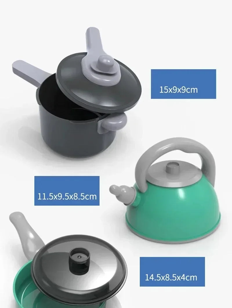 Kids Pretend Play Kitchen Toys Set
