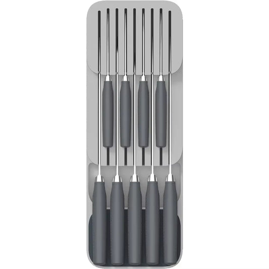 Kitchen Drawer Cutlery Storage Tray Knife Holder