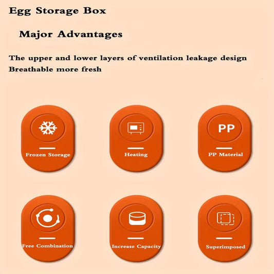 Kitchen Egg Storage Box