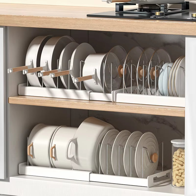 Kitchen Utensil Artifact Pot Storage Rack
