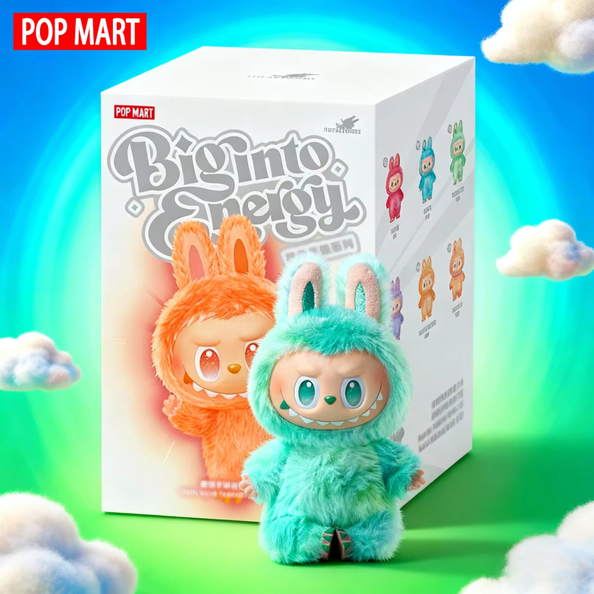 Labubu Doll Original Genuine Collectible Macaron Color