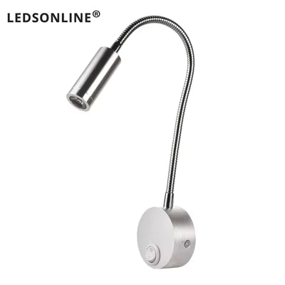 Led Wall Reading Lamp 3w Adjustable Bedside Book Light