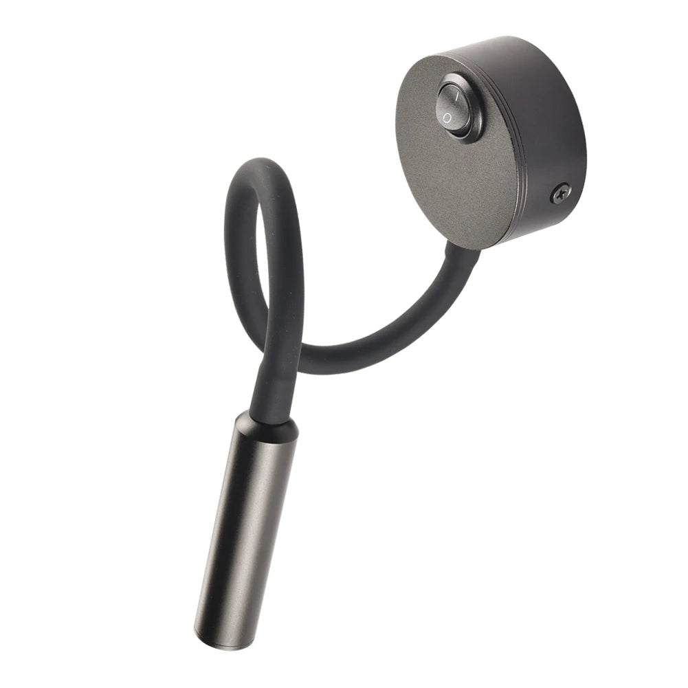 Led Wall Reading Lamp 3w Adjustable Bedside Book Light