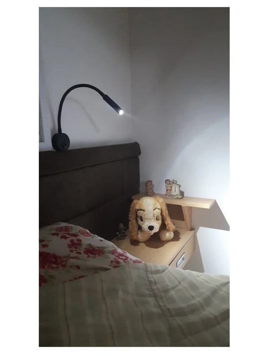 Led Wall Reading Lamp 3w Adjustable Bedside Book Light